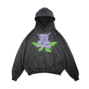 Slutty Vegan While They're Beefin'... I'm Vegan Hoodie 3 – Vintage Black