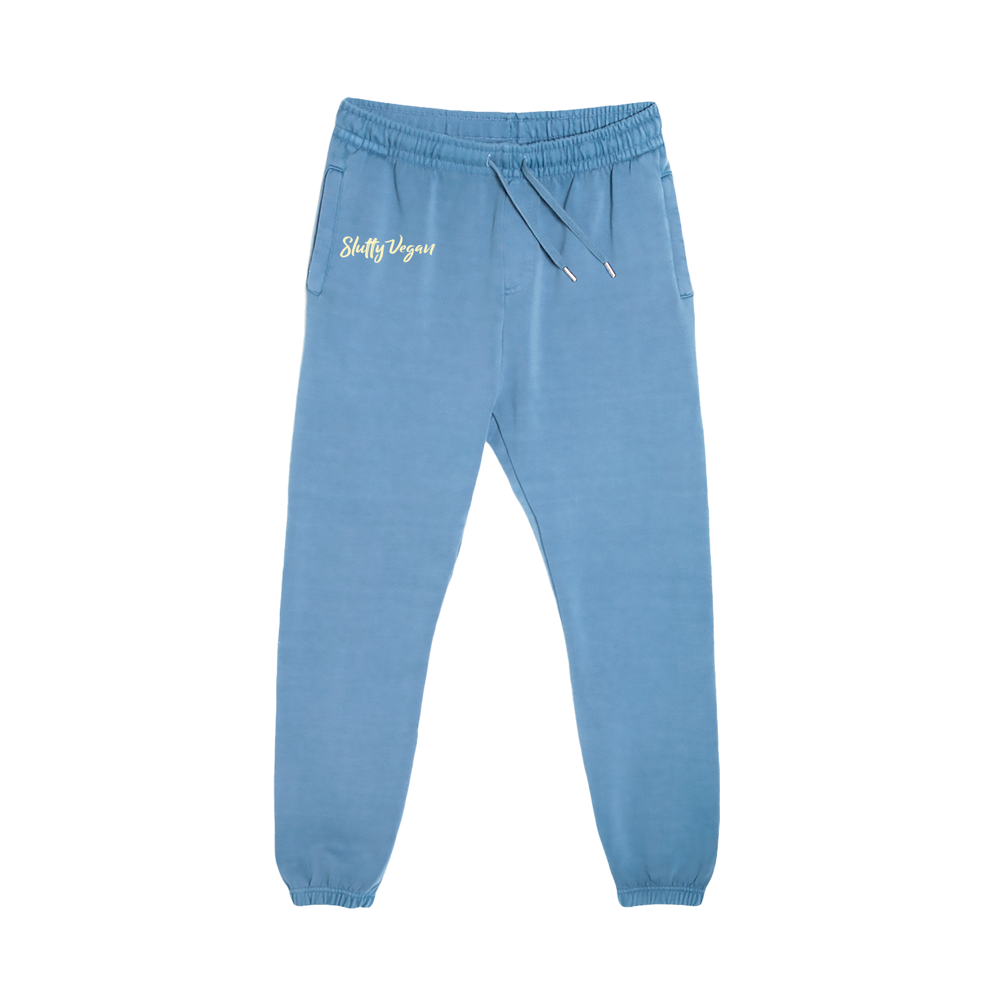 Slutty Vegan Logo Jogger – Vintage Blue