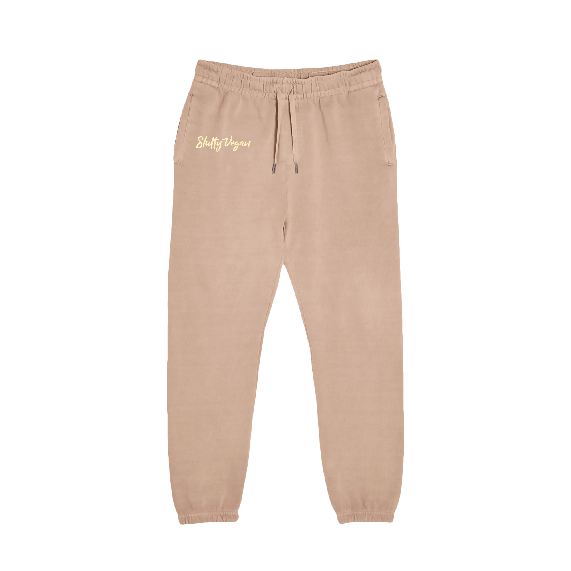 Slutty Vegan Logo Jogger – Vintage Brown