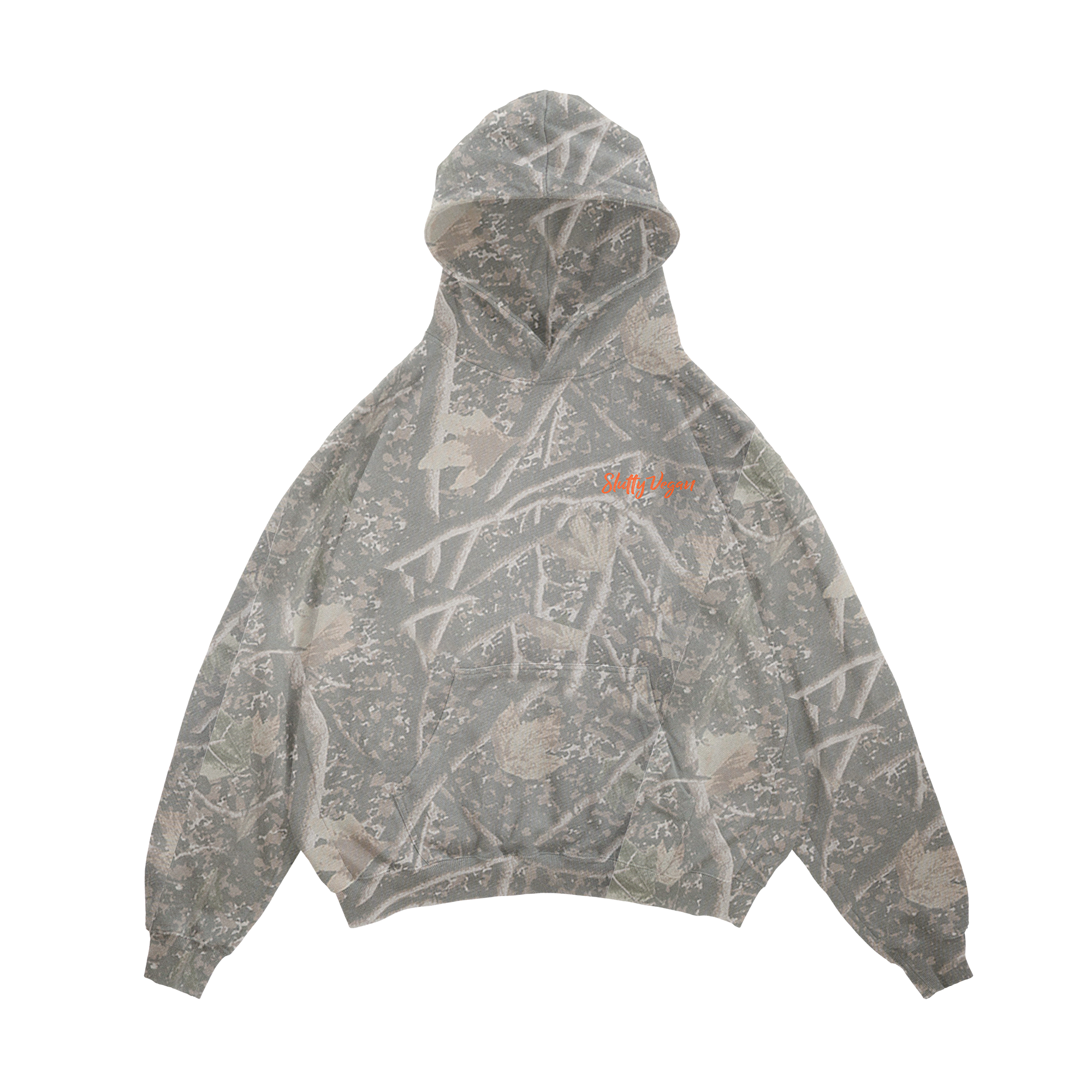 Slutty Vegan Logo Hoodie – Camo
